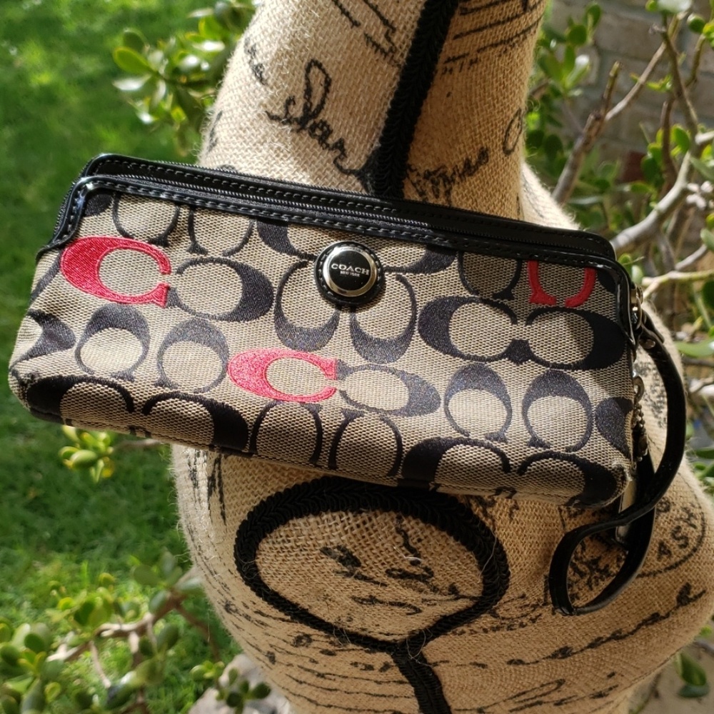 Coach wrist wallet